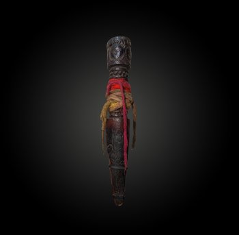 Ritual DAGGER called Phurbu Tibet End of the 19th century