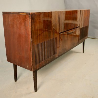 Mobile HiFi Schaub Lorenz vintage con due altoparlanti