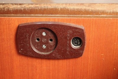 Mobile HiFi Schaub Lorenz vintage con due altoparlanti