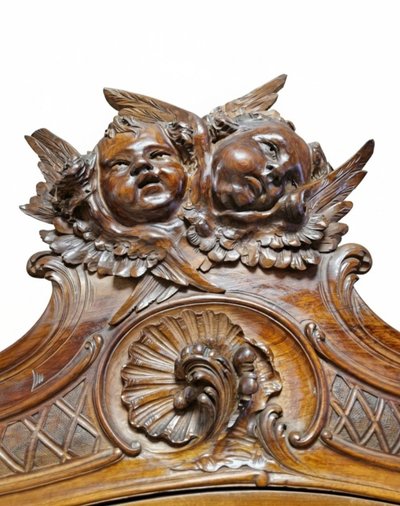 Art Nouveau bedroom set with Baroque details