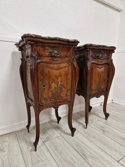 Art Nouveau bedroom set with Baroque details