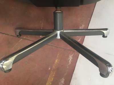  Paire De Fauteuil De Direction Marque "STRAFORD " Chrome et tissus XX siècle 