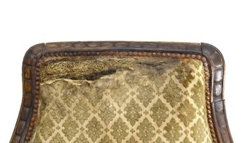 Deliziosa poltrona a trono in rovere in stile gotico della fine del XIX secolo