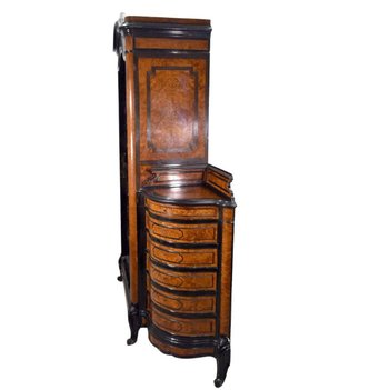 Armoire Napoléon III En Loupe Et ébène époque XIXème