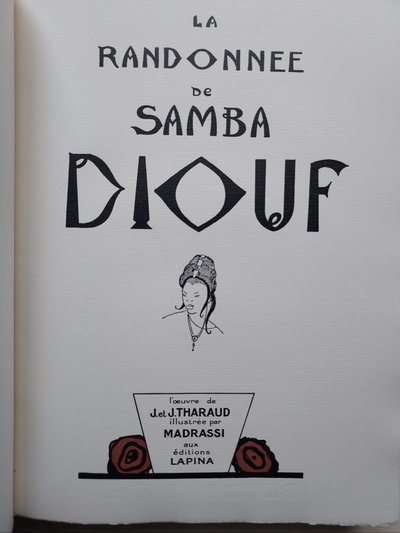 L'escursione Samba Diouf di J e J Tharaud
