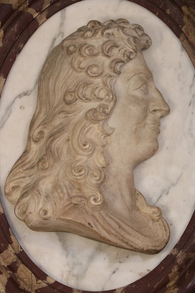 Médaillon en marbre