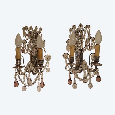 Coppia di applique a papilla_1900