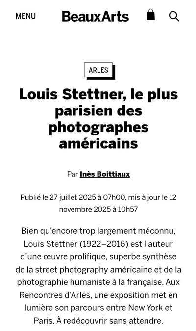 LOUIS STETTNER 1922/2016