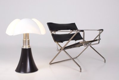 D4 Leather Folding Armchair by Marcel Breuer