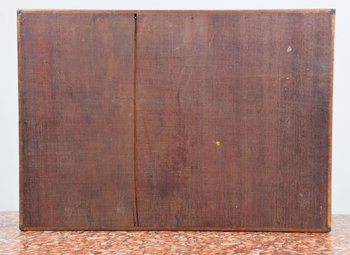 Scatola decorata in stile liberty firmata 1900