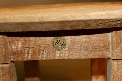 Coppia di tavolini da caffè in teak, Roland Vlaemynck