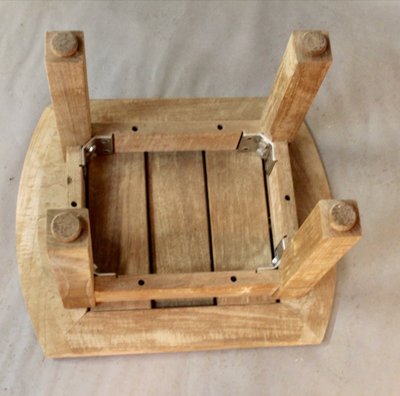 Coppia di tavolini da caffè in teak, Roland Vlaemynck
