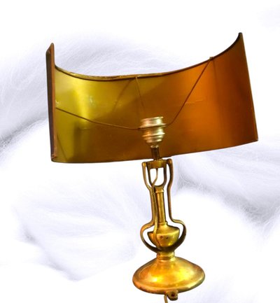 Lampada da transatlantico in bronzo - 1930