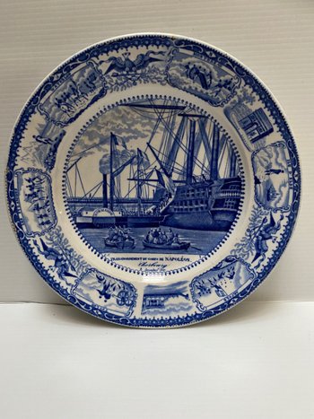 COMMEMORATIVE PLATE IN GIEN