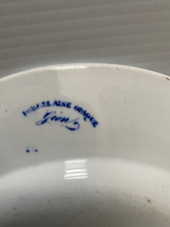 COMMEMORATIVE PLATE IN GIEN