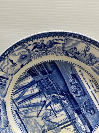 COMMEMORATIVE PLATE IN GIEN