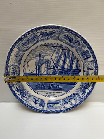 COMMEMORATIVE PLATE IN GIEN