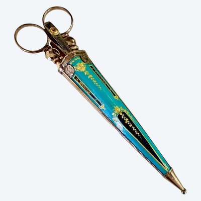 Stickerei-Etui aus der Louis-XVI-Epoche