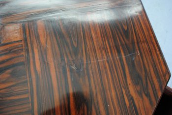 Table Basse ébène Macassar 1930 Art Déco