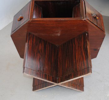 Table Basse ébène Macassar 1930 Art Déco