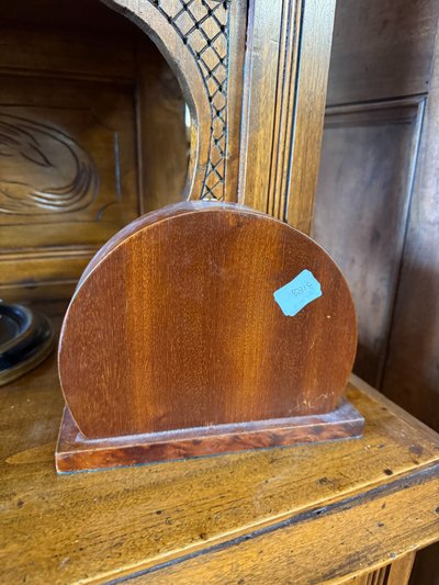 Antica scatola liberty Art decò, 1930/40 in argento 800, 18x21cm. Legno di Tuja e argento 800. 