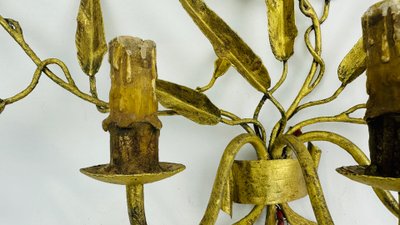 Very large vintage wall light