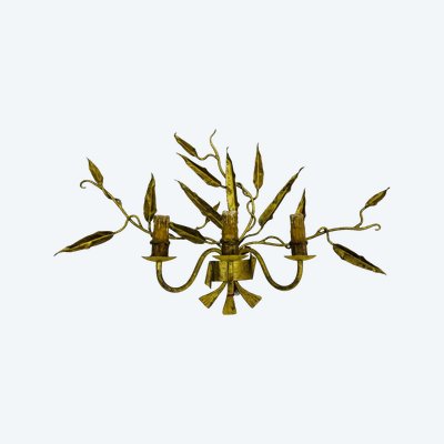 Lampada da parete vintage molto grande