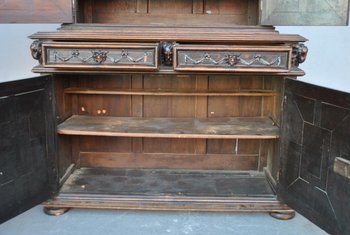 Bahut Ancien Deux Corps époque XVIIIème