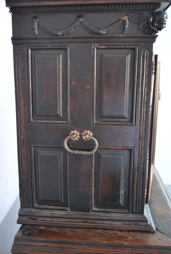 Bahut Ancien Deux Corps époque XVIIIème