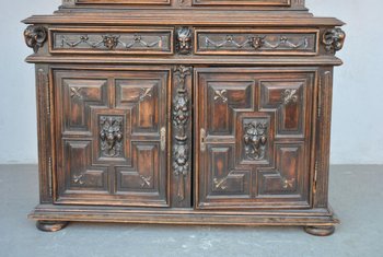 Bahut Ancien Deux Corps époque XVIIIème