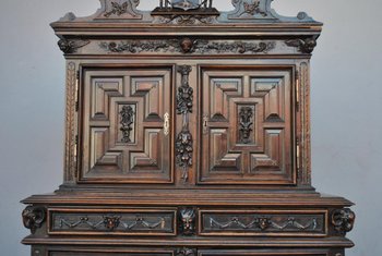 Bahut Ancien Deux Corps époque XVIIIème