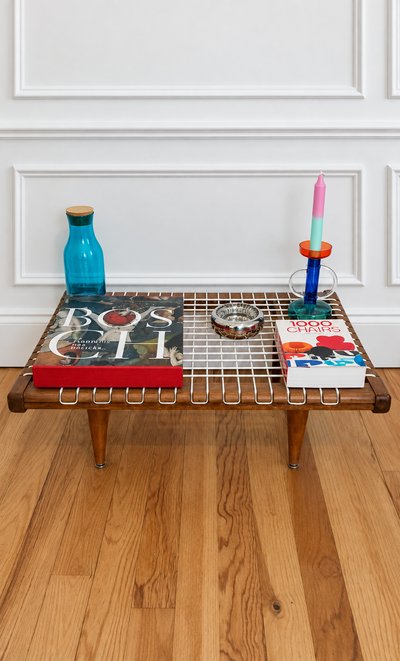 Table basse / banquette Georges Adrien Tigien, 60's