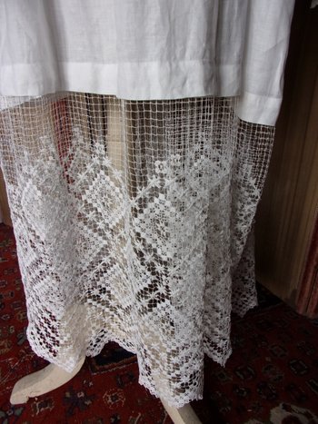 Priest's alb from the late 19th century