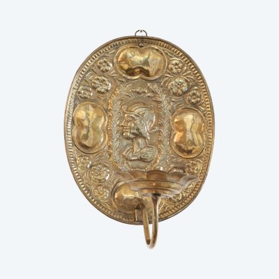 Pair of brass reflectors