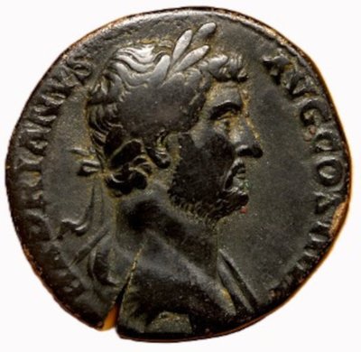 Sestertius of Hadrian at the Felicitas — Certificate of authenticity