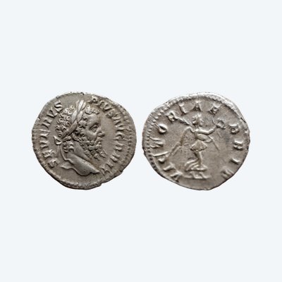 Denar „VICTORIAE BRIT“ von Septimius Severus – Echtheitszertifikat