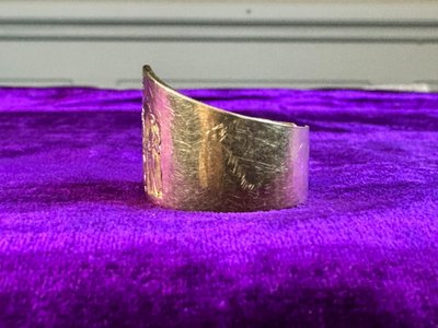 Episcopal ring, also known as the conciliar ring, in gold - 1965