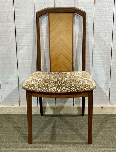 Set of 6 GPlan teak chairs from the 1970s