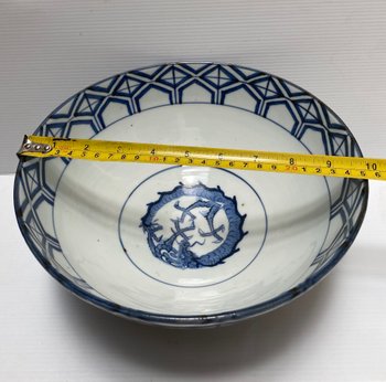 LARGE PORCELAIN SALAD BOWL