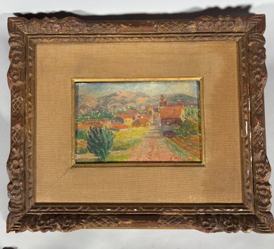 Serge Mendjisky (1929–2017) Öl auf Leinwand Landschaft