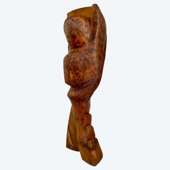 Sculpture en bois d'olivier