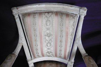 Paar Fauteuils Epoche Louis XVI
