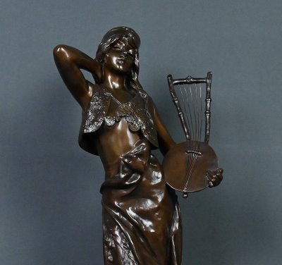 Bronze « Bohémienne » signé E. Villanis – Fin XIXe