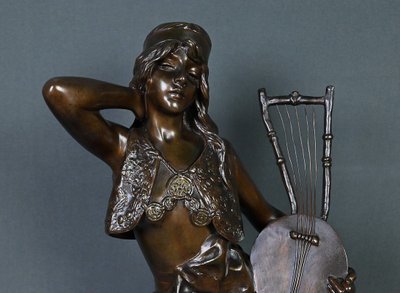 Bronze « Bohémienne » signé E. Villanis – Fin XIXe