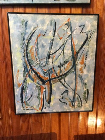 Abstract painting