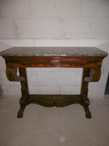 Console in mogano