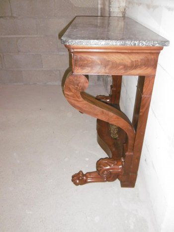 Console in mogano