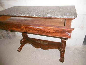 Console in mogano