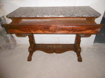 Console in mogano