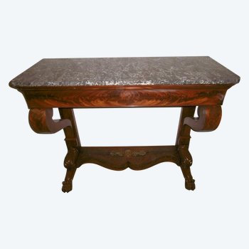 Mahogany Console